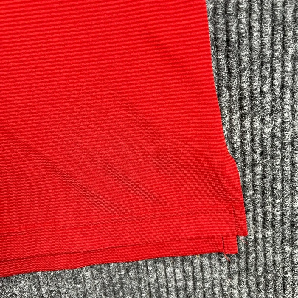 Adidas‎ Polo Shirt Mens Large Red Short Sleeve Golf Casual Outdoor Lightweight